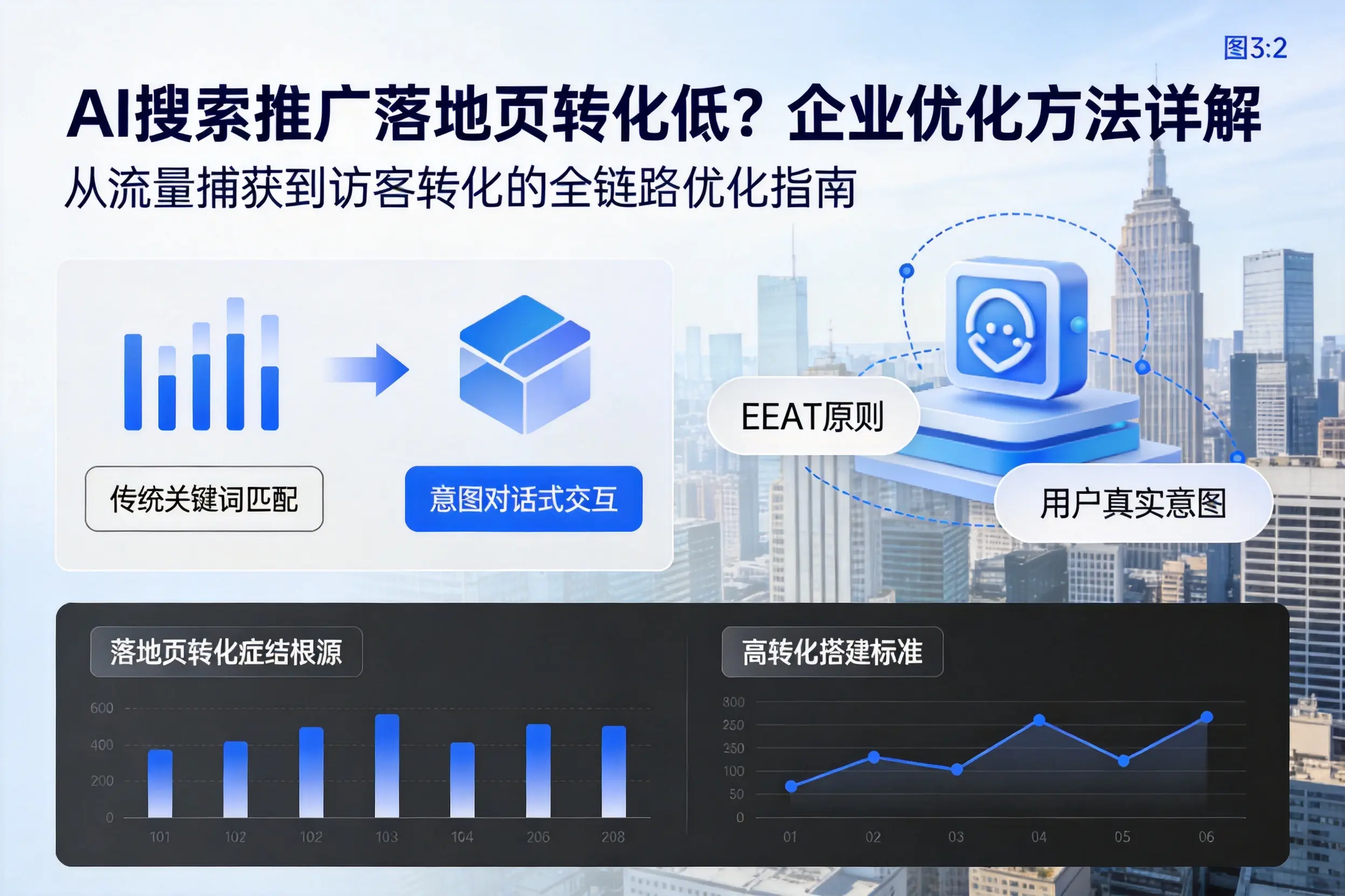 AI搜索推广落地页转化低？景德镇企业优化方法详解
