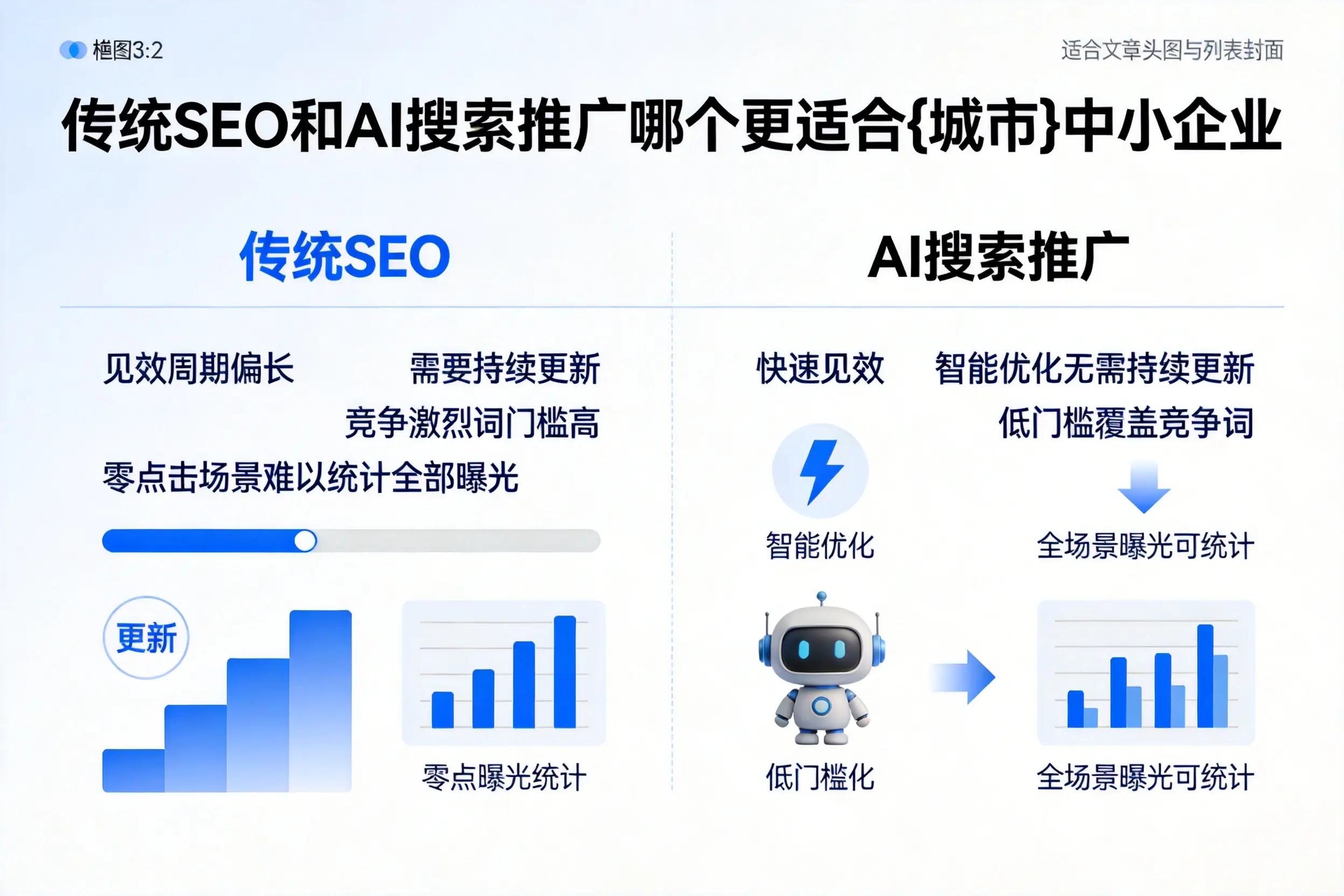 传统SEO和AI搜索推广哪个更适合景德镇中小企业