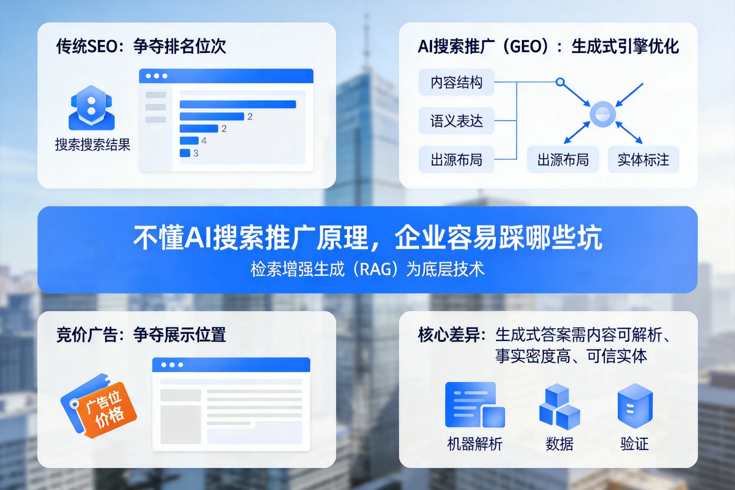 不懂AI搜索推广原理，景德镇企业容易踩哪些坑